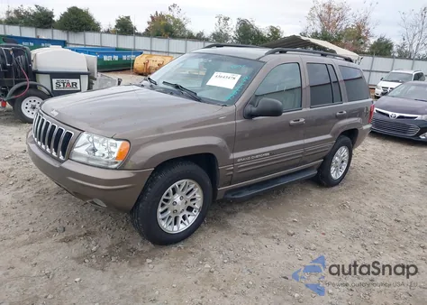 2002 Jeep Grand Cherokee Limited from USA, damaged, VIN 1J8GX58N92C163103